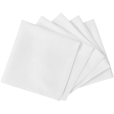 Vidaxl Servietten weiß 10 Stück 50 x 50 cm