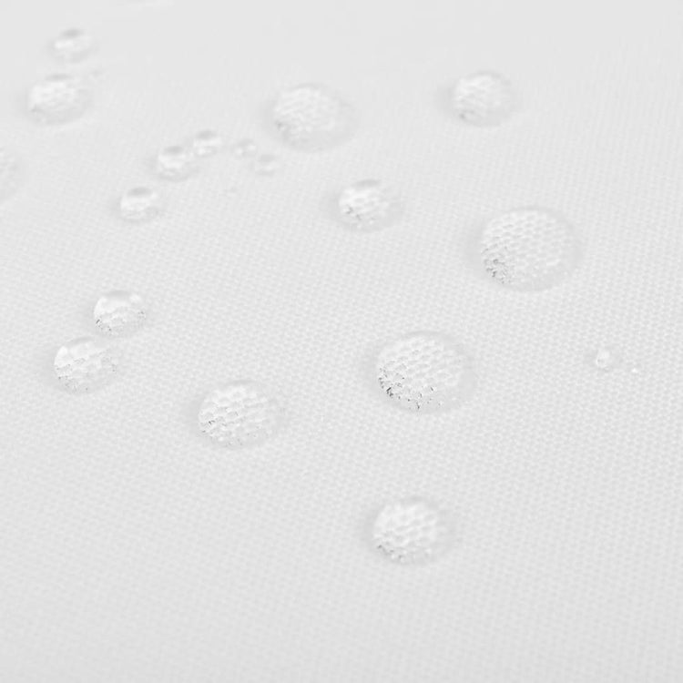 VIDAXL -Tabletten weiß 5 Stück 130 x 130 cm