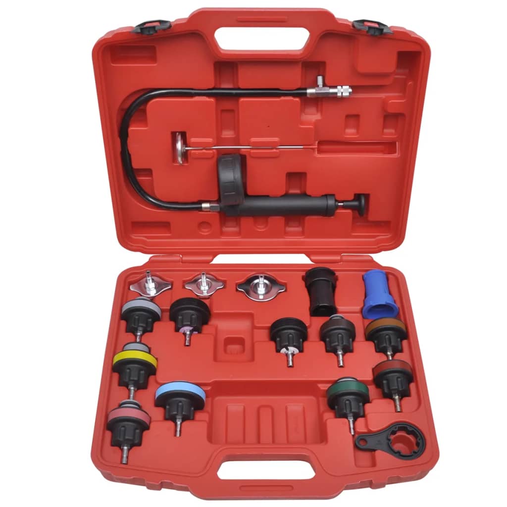 VIDAXL Kühlerdrucktester 18-teilig