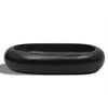 Vidaxl Washbe, Keramik, Oval, Schwarz