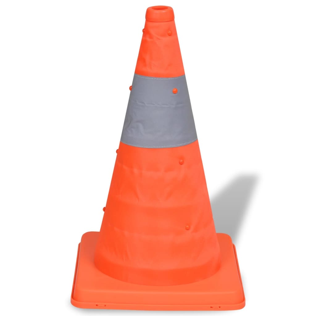 VIDAXL -Verkehrskegel faltet 42 cm 5 Teile