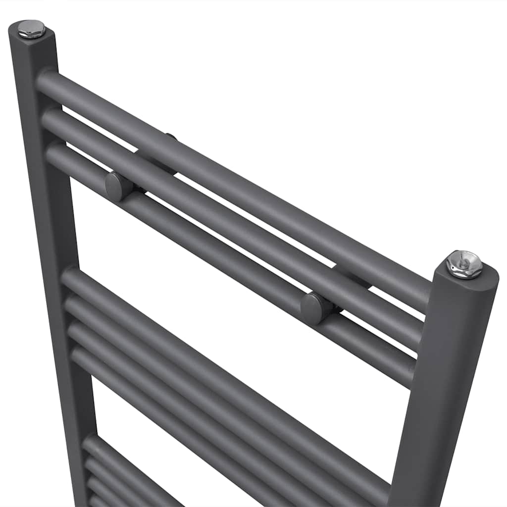 Vidaxl Kühlerhandtuchregal gerade 480 x 480 mm grau