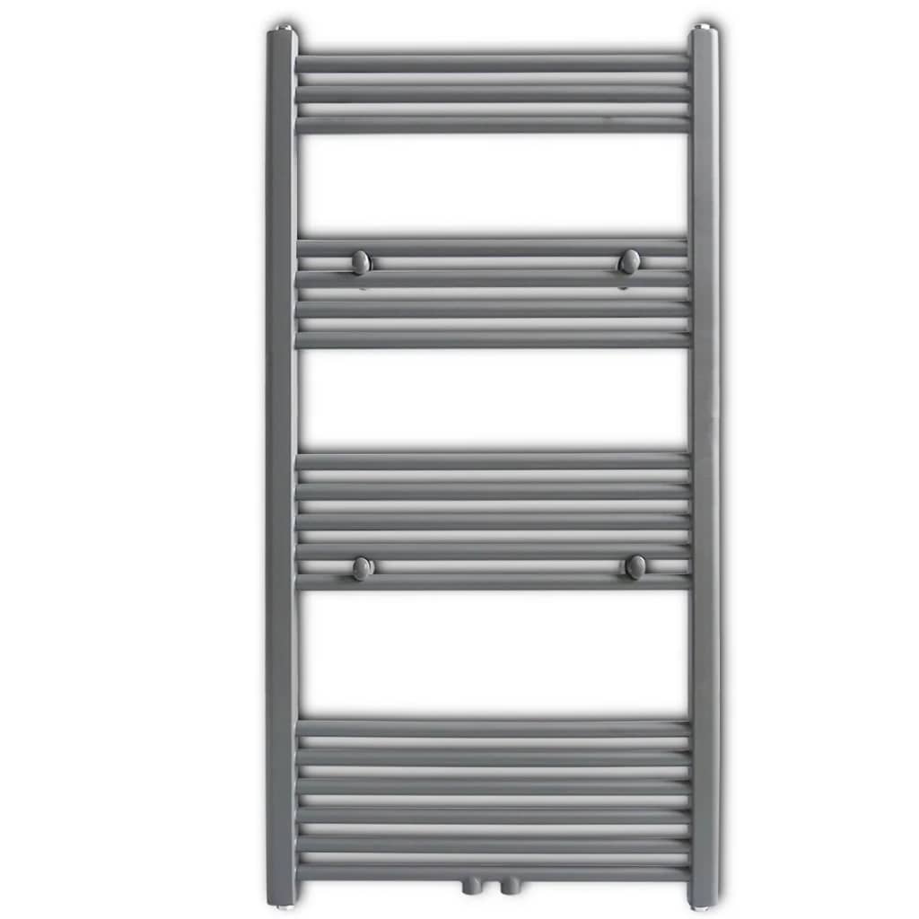 Vidaxl Kühlerhandtuchregal gerade 600x1160 mm grau