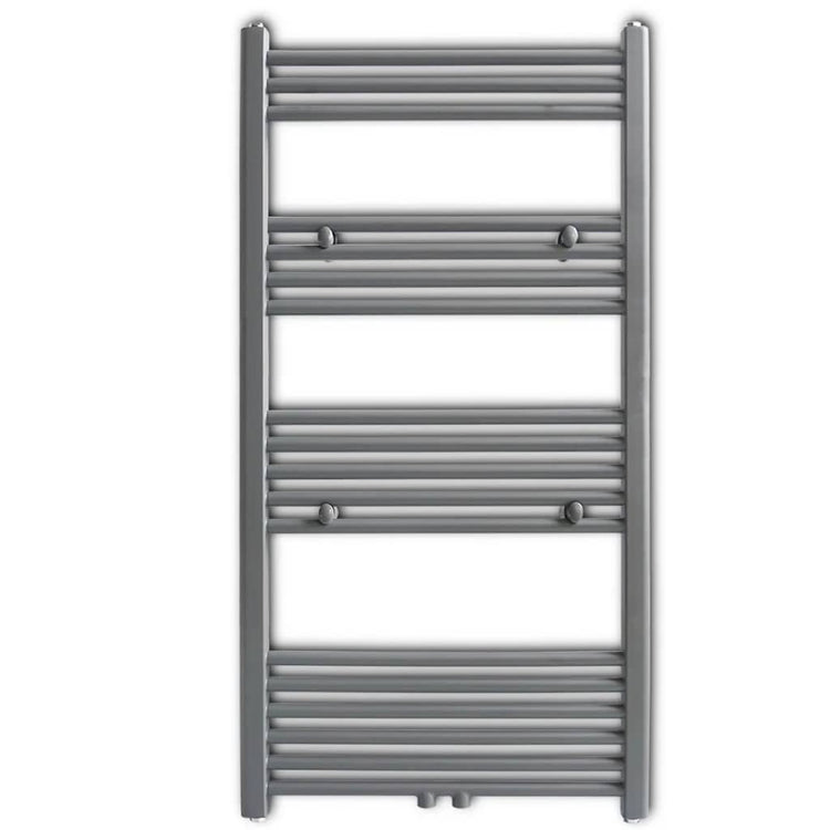 Vidaxl Kühlerhandtuchregal gerade 600x1160 mm grau