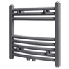 Vidaxl Kühlerhandtuchregal 480 x 480 mm grau