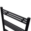 Vidaxl Kühlerhandtuchregal gerade 500x764 mm schwarz