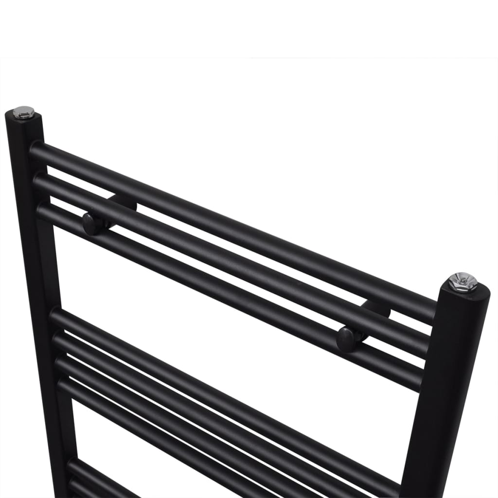 Vidaxl Kühlerhandtuchregal gerade 500x764 mm schwarz