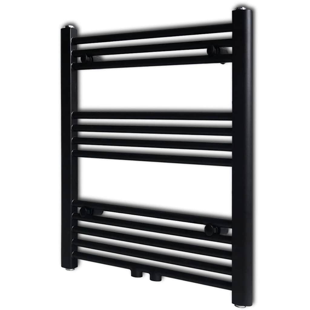 Vidaxl Kühlerhandtuchregal gerade 600x764 mm schwarz