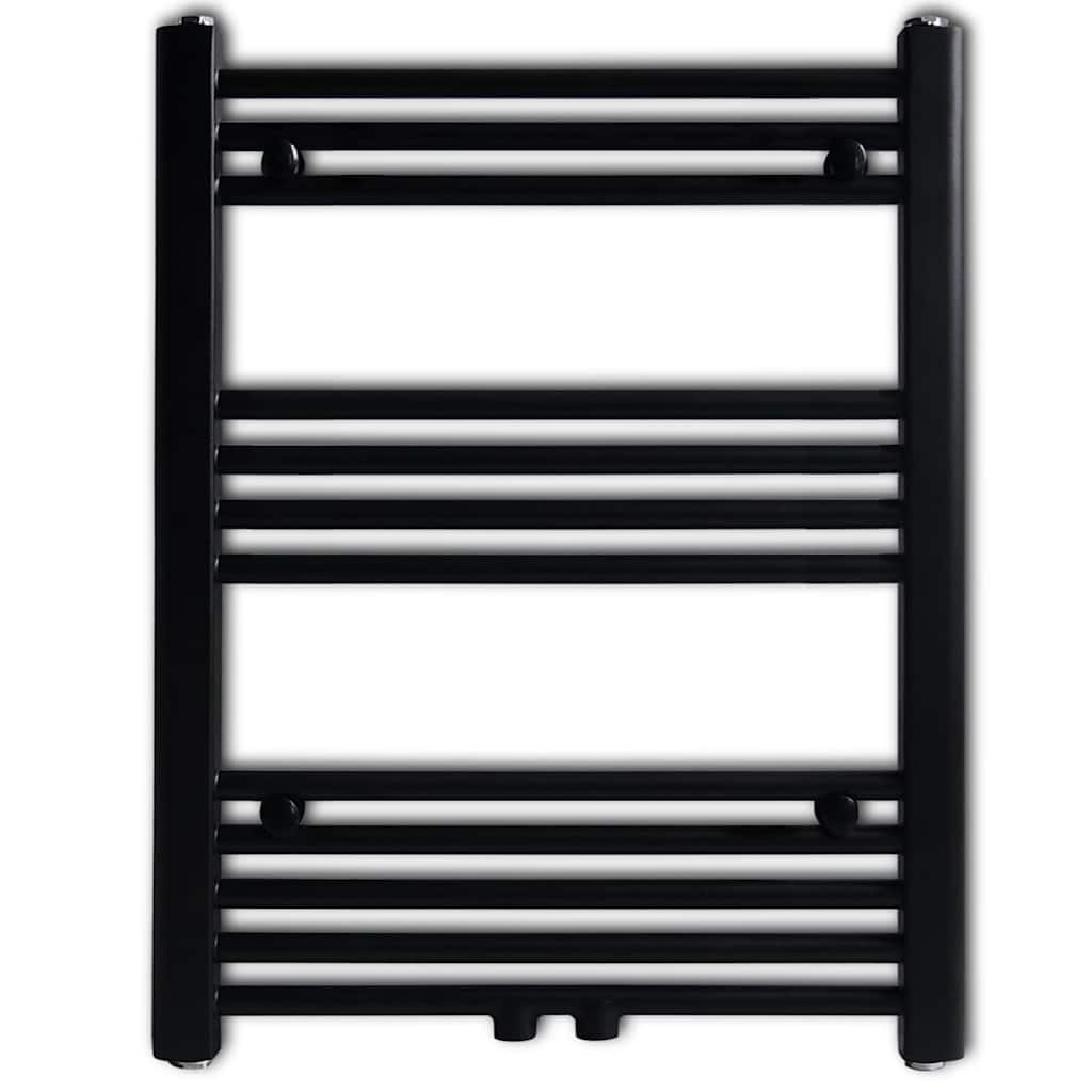 Vidaxl Kühlerhandtuchregal gerade 600x764 mm schwarz