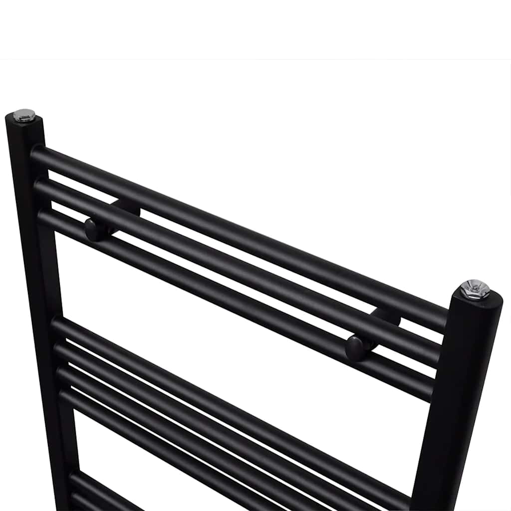 Vidaxl Kühlerhandtuchregal gerade 600x764 mm schwarz
