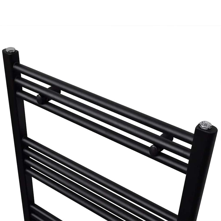 Vidaxl Kühlerhandtuchregal gerade 600x764 mm schwarz