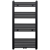 Vidaxl Kühlerhandtuchregal gerade 600x1160 mm schwarz