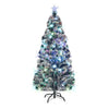 VIDAXL -Weihnachtsbaum mit LED und Standard 180 cm Faserfaser