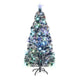 VIDAXL -Weihnachtsbaum mit LED und Standard 180 cm Faserfaser