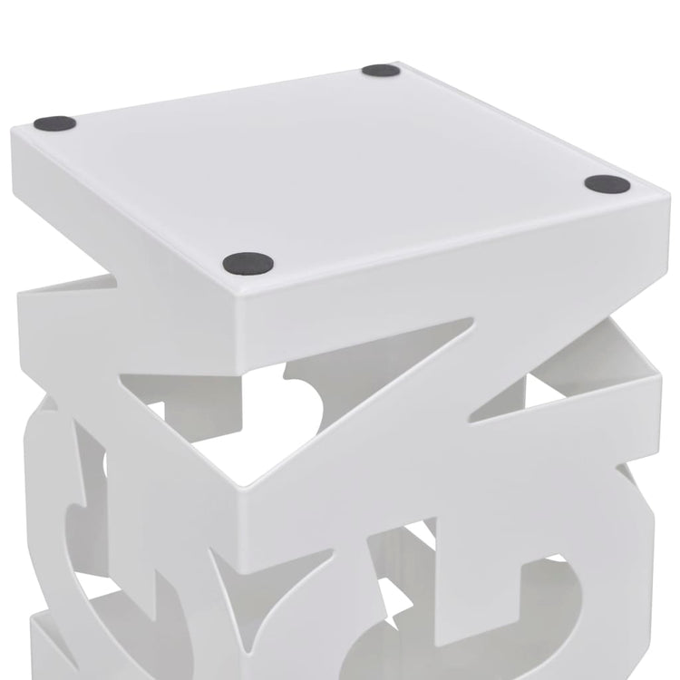VIDAXL DERBRELLE BYMING STACK HEHR HABE Square Stahl 48,5 cm