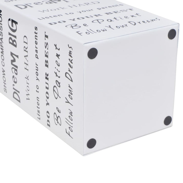 VIDAXL DERBRELLA GEWEGENSTEIFE HALDE HEISSE Square + Text Steel 48,5 cm