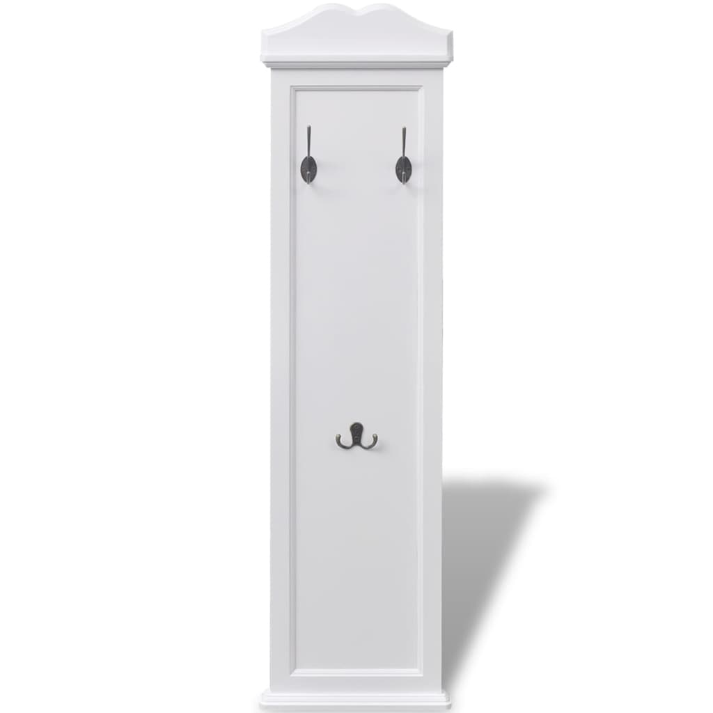 VIDAXL -Beschichtungsregale weiß 2 PCs