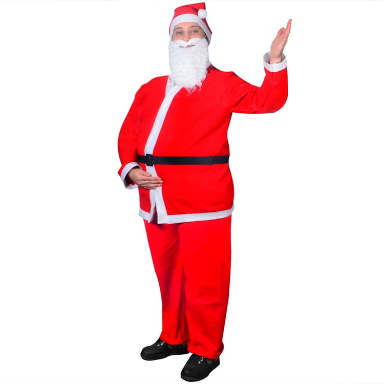 Vidaxl Santa Anzug Weihnachtskostüm Set