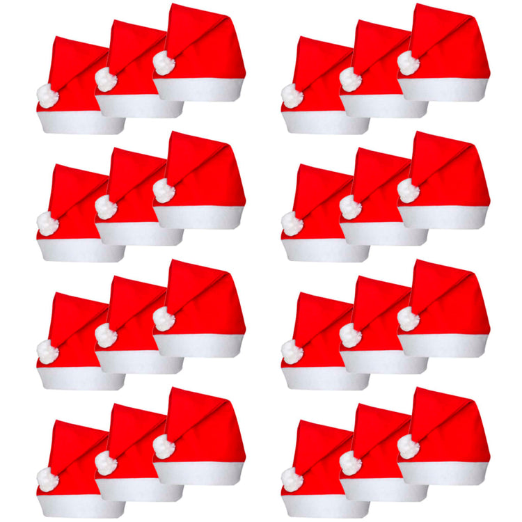 Vidaxl Weihnachtshüte 24 St.