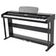 Vidaxl Digital Piano mit Pedalen 88 Schlüssel schwarz