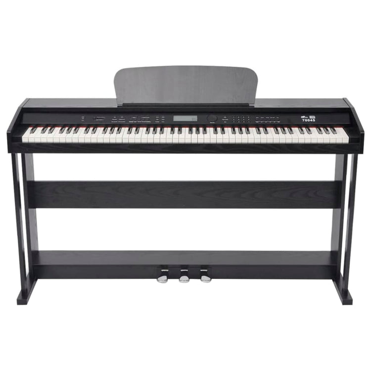 Vidaxl Digital Piano mit Pedalen 88 Schlüssel schwarz