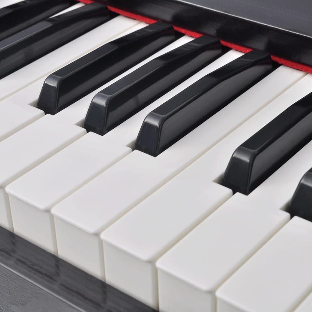 Vidaxl Digital Piano mit Pedalen 88 Schlüssel schwarz