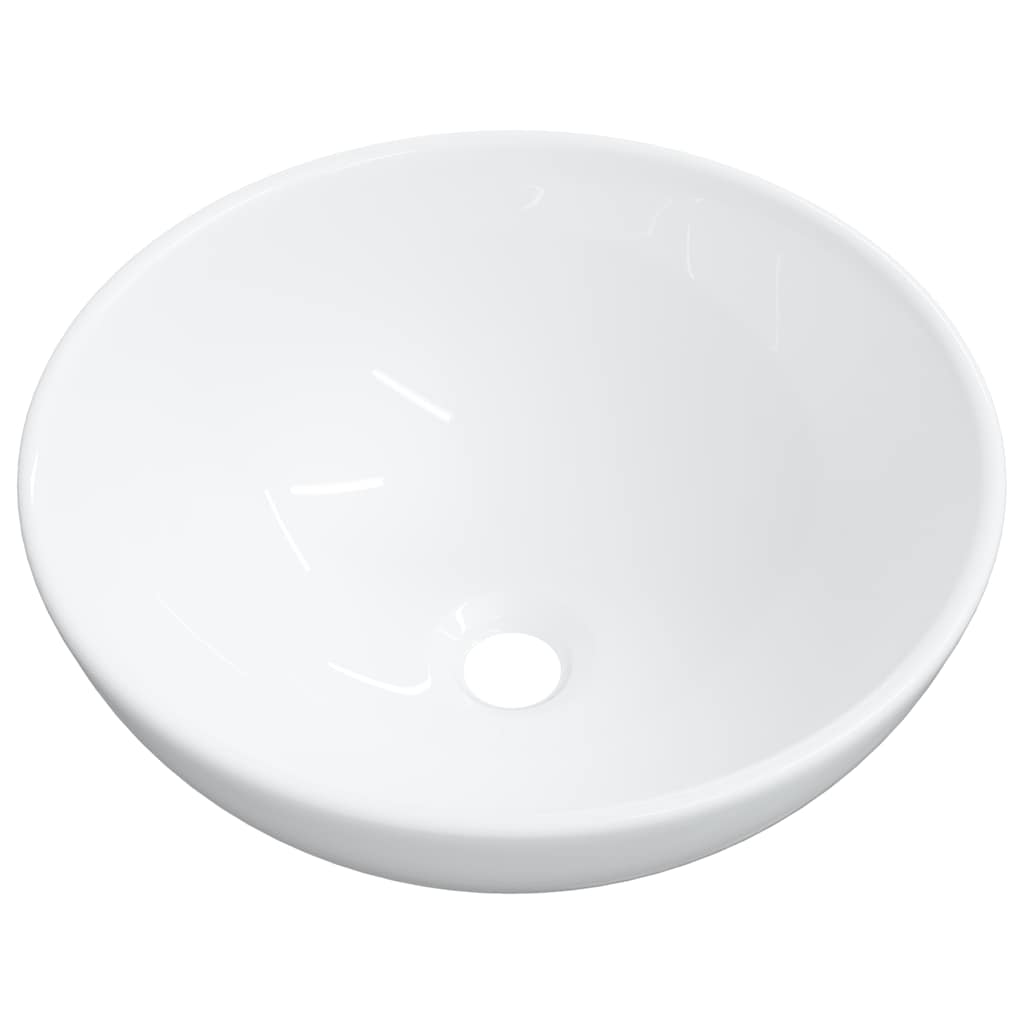 VIDAXL WASHBAIN 28x28x10 cm Keramik Weiß