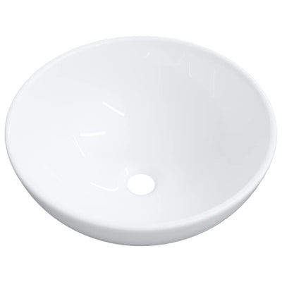 VIDAXL WASHBAIN 28x28x10 cm Keramik Weiß