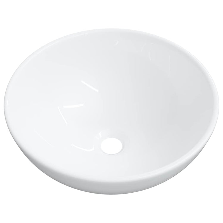 VIDAXL WASHBAIN 28x28x10 cm Keramik Weiß