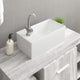 VIDAXL WASHBAIN 48X25X15 CM Keramik Weiß