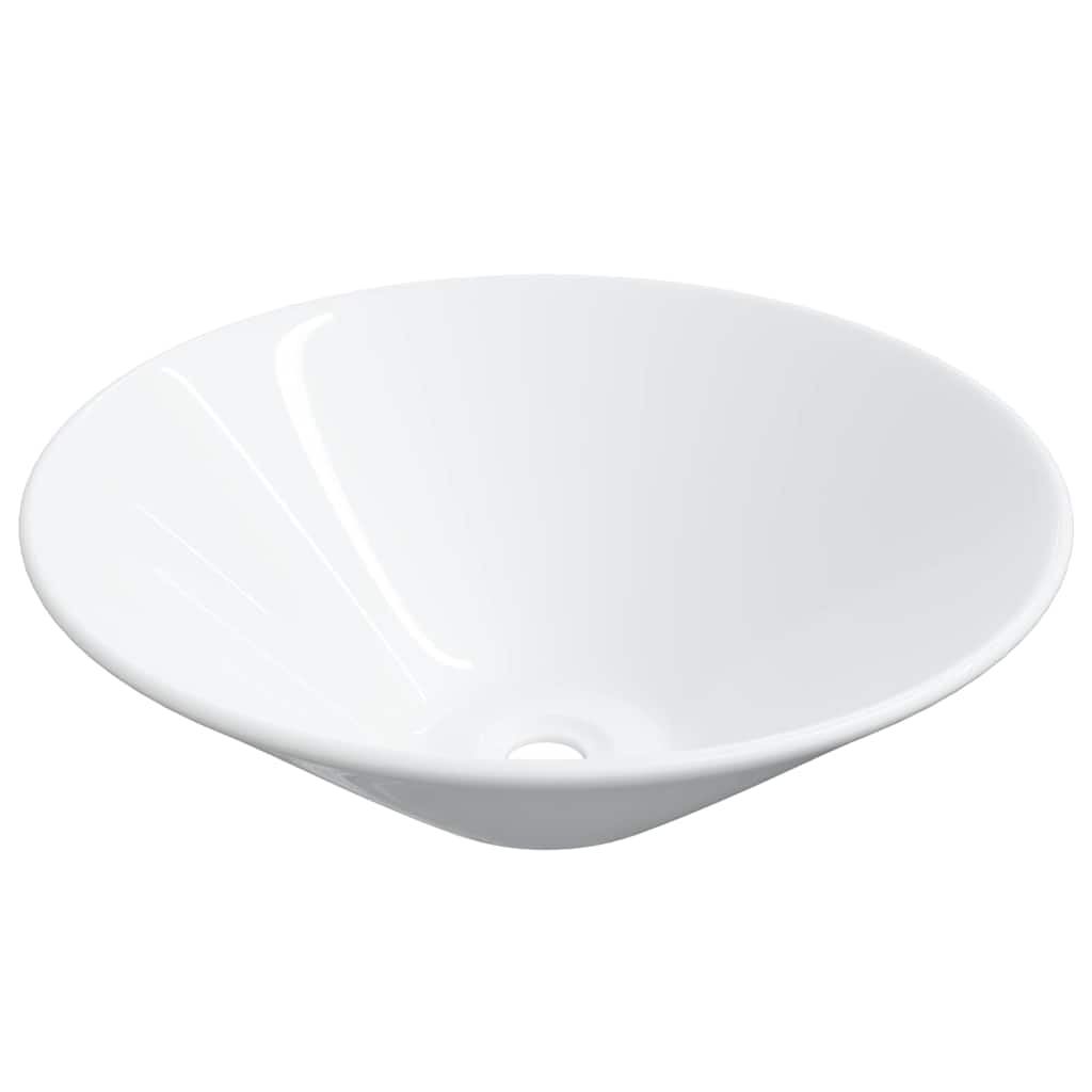 Vidaxl Watens 2 PCs 42x42x14 cm Keramik Weiß