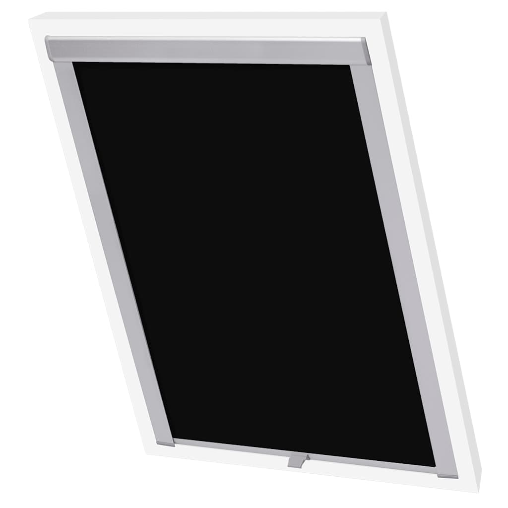 Vidaxl Roller Blind Damming Black C02