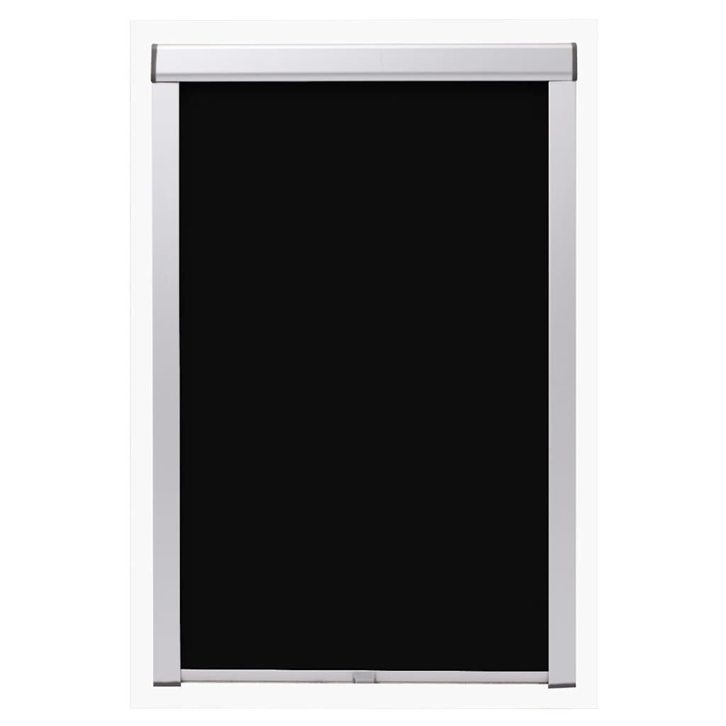 Vidaxl Roller Blind Damming Black C04