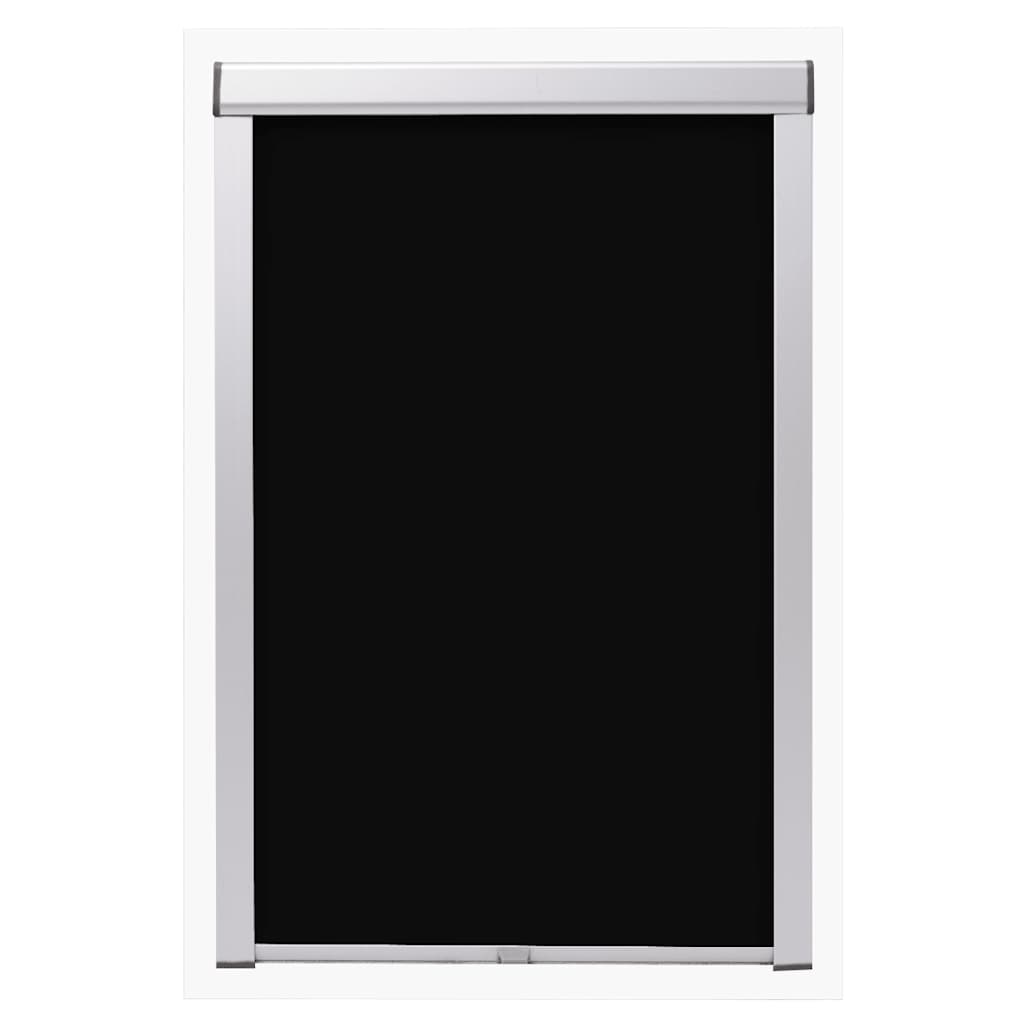 Vidaxl Roller Blind Damming Black M06 306