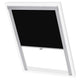 Vidaxl Roller Blind Damming Black S08 608