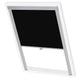 Vidaxl Roller Blind Damming Black U08 808