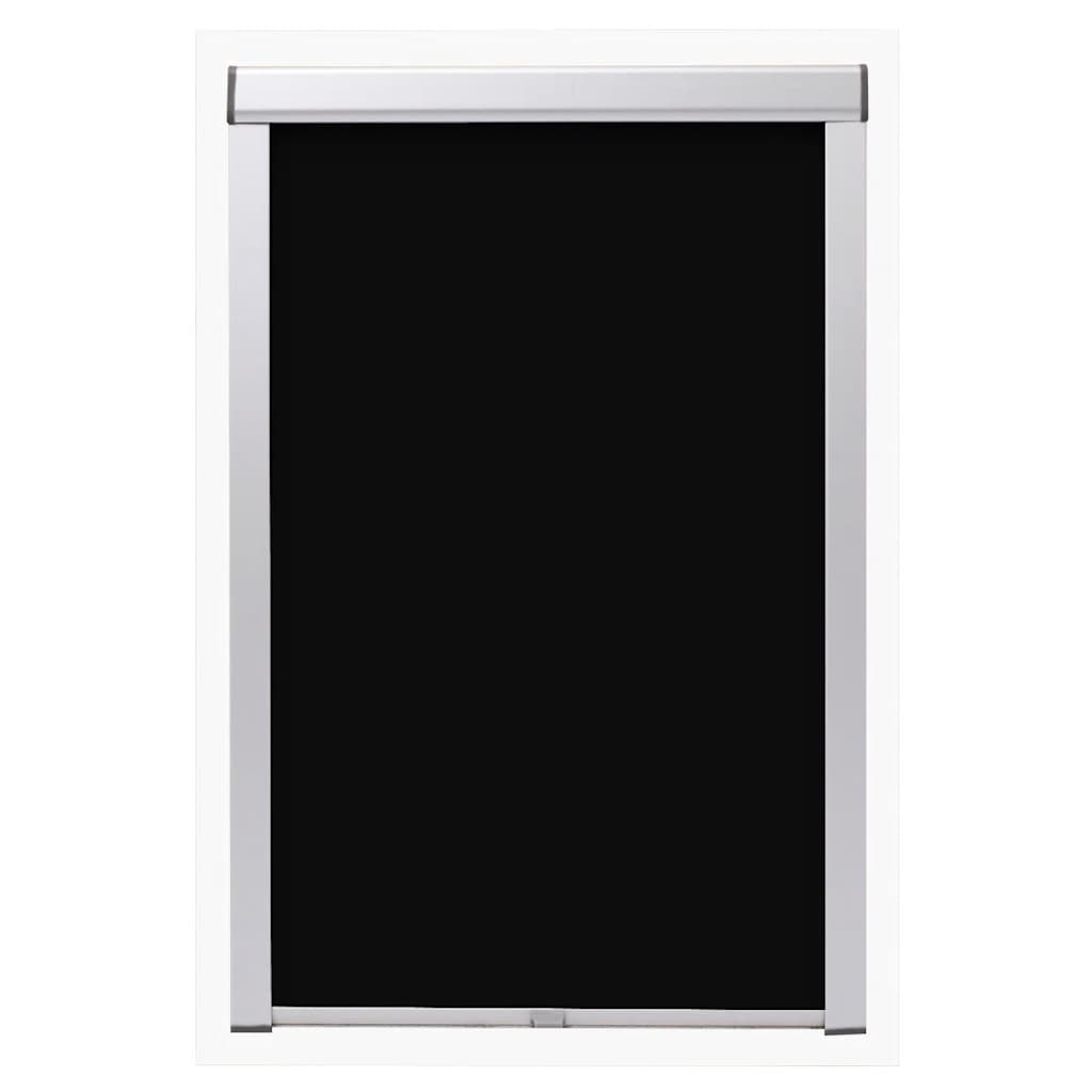 Vidaxl Roller Blind Damming Black U08 808