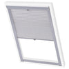 Vidaxl Roller Blind Falten weiß 104