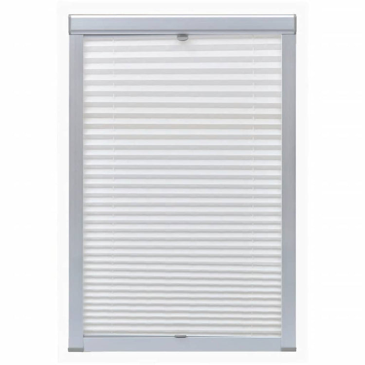 Vidaxl Roller Blind Falten weiße P08 408