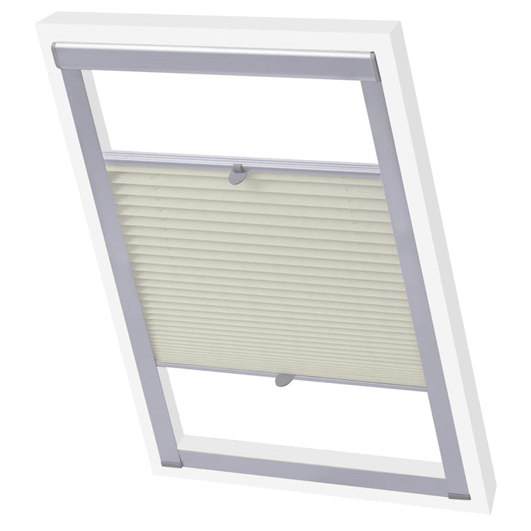 Vidaxl Roller Blind Faltencreme U08 808
