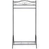 Vidaxl Kleidung Rack Stahl schwarz