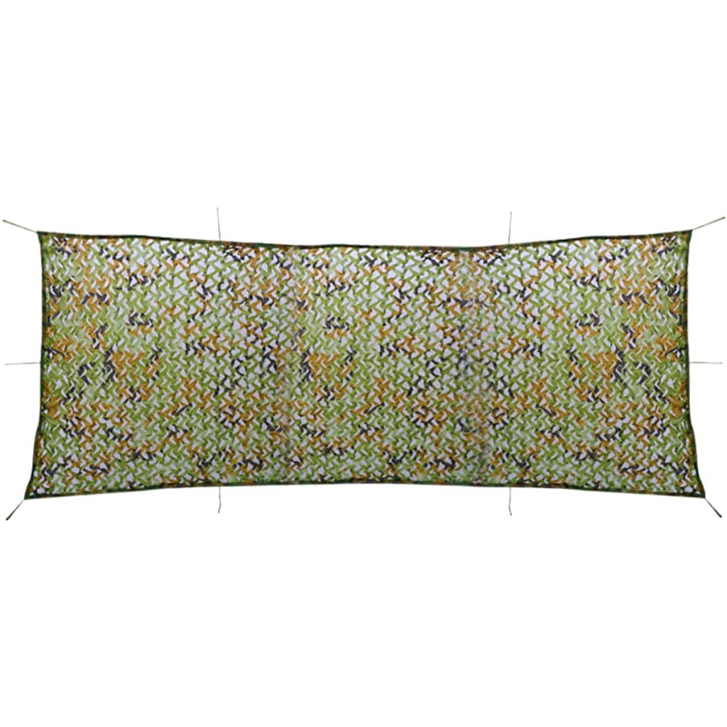 Vidaxl Camoufagenet mit Aufbewahrungstasche 1,5x4 m