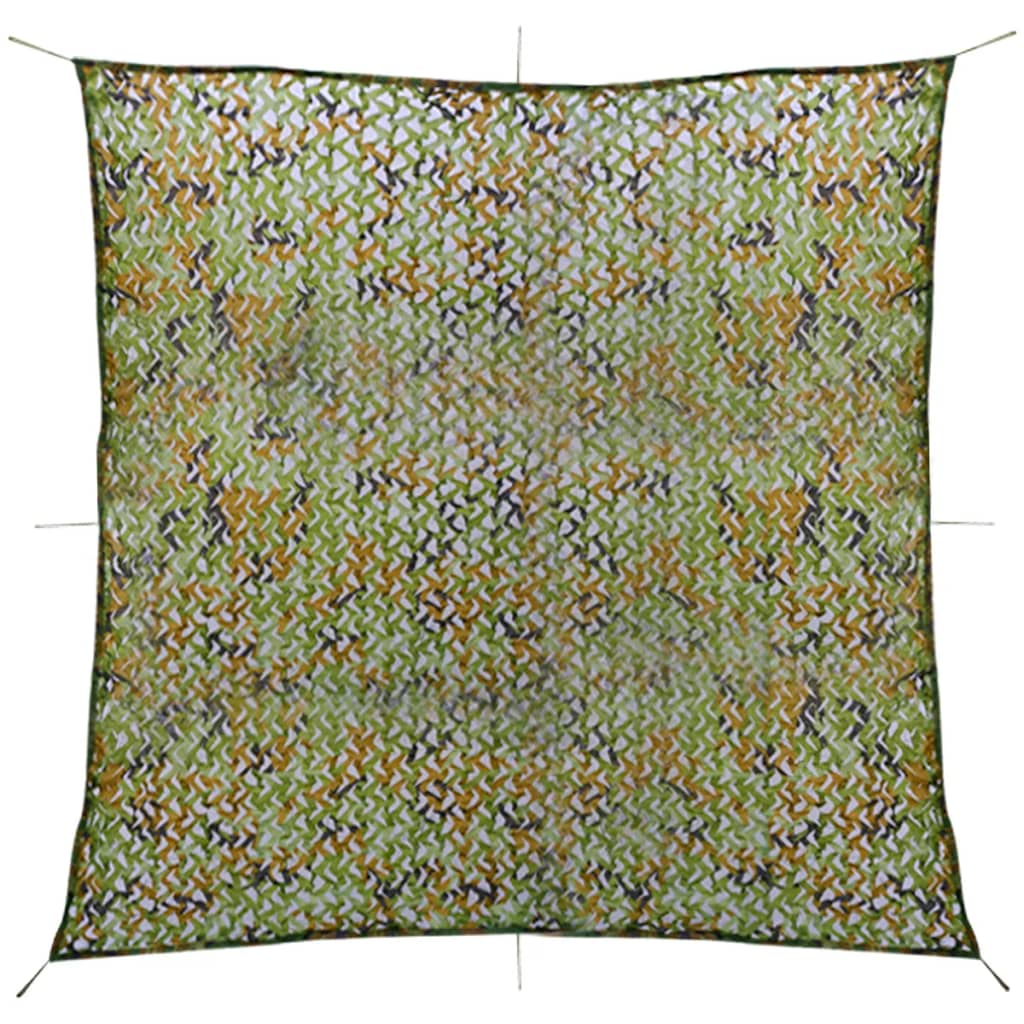 Vidaxl Camoufagenet mit Aufbewahrungstasche 3x3 m