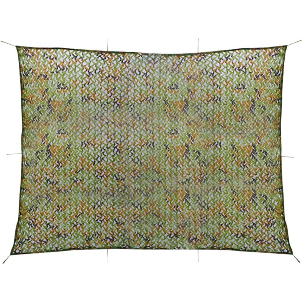 Vidaxl Camoufagenet mit Aufbewahrungstasche 3x4 m
