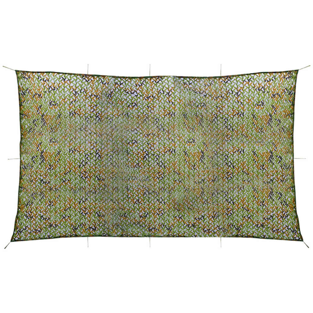 Vidaxl Camoufagenet mit Aufbewahrungstasche 3x5 m