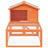 Vidaxl Kaninchen -Loft mit Laufholz - afbeelding 3