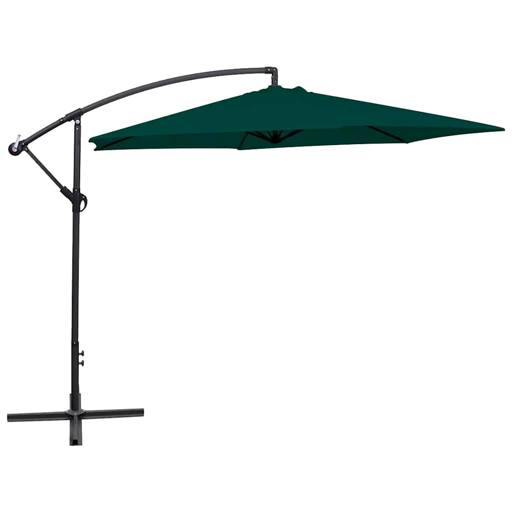 Vidaxl schwimmend Parasol 3 m grün