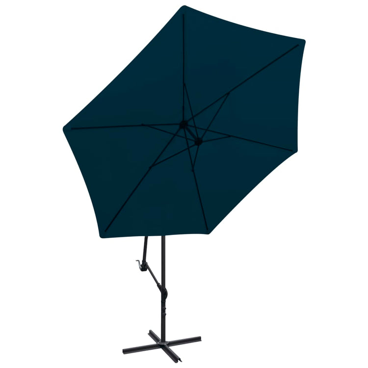 Vidaxl schwimmend Parasol 3 m blau