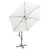 Vidaxl schwimmend Parasol 3 m Sandweiß