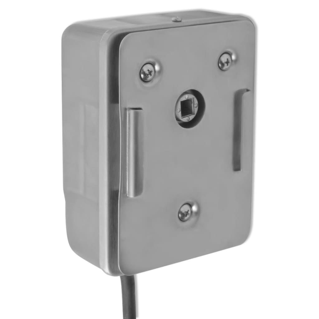 VIDAXL BBQ Running Spuck Motor Edelstahl 4 W.